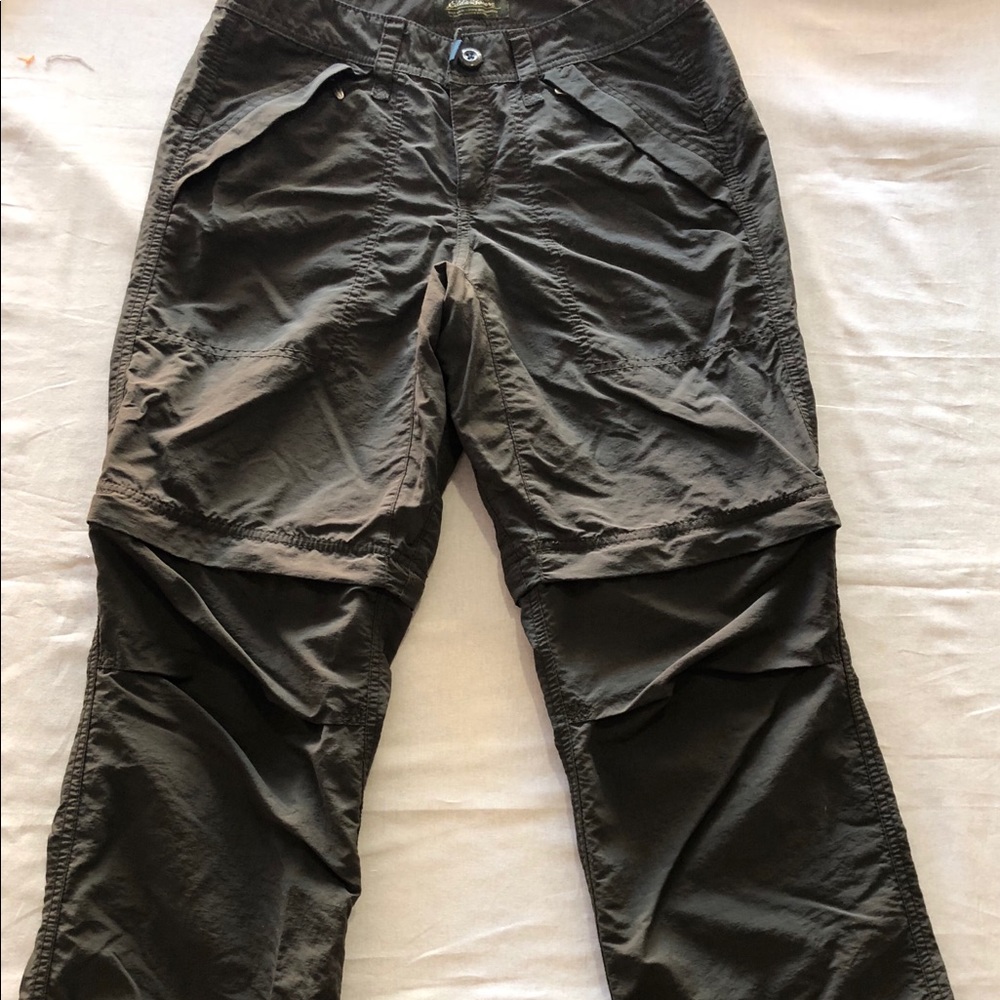 Eddie Bauer outdoor convertible pants size 2